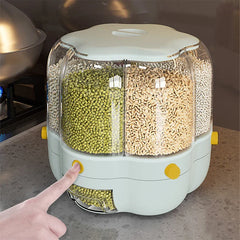 Rice Storage Container Dispenser Bin Box