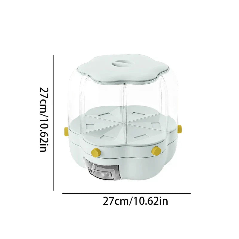 Rice Storage Container Dispenser Bin Box