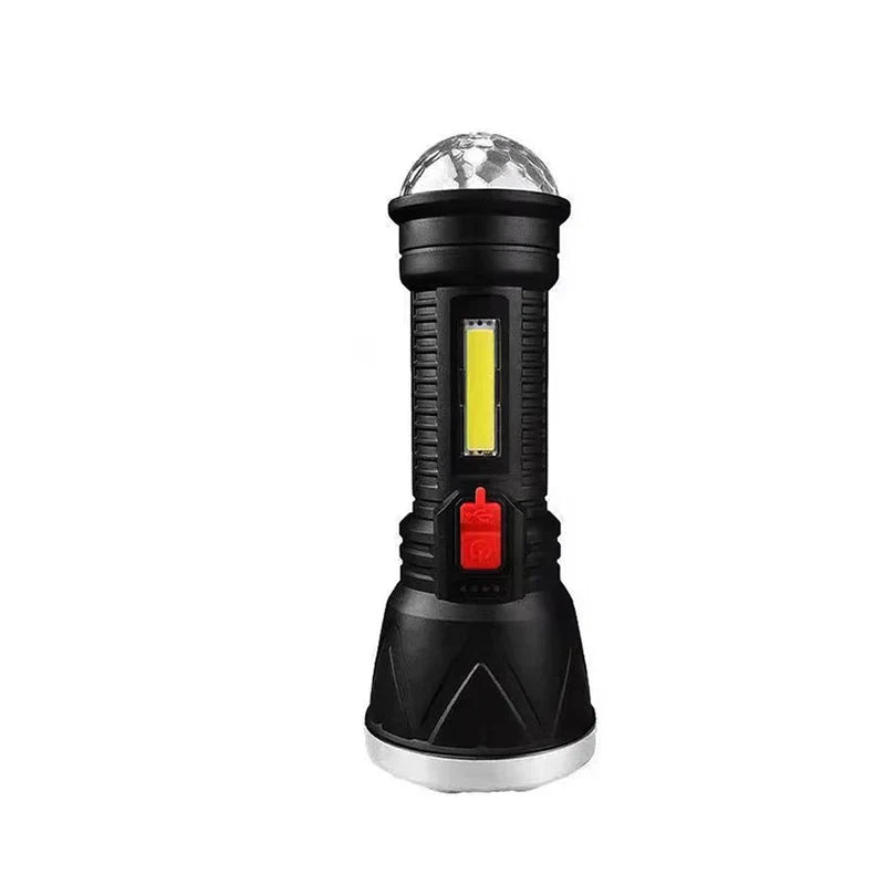 Rotating Sound Activated Rgb Led Stage Effect Lamp