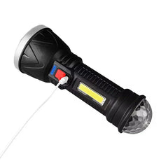Rotating Sound Activated Rgb Led Stage Effect Lamp