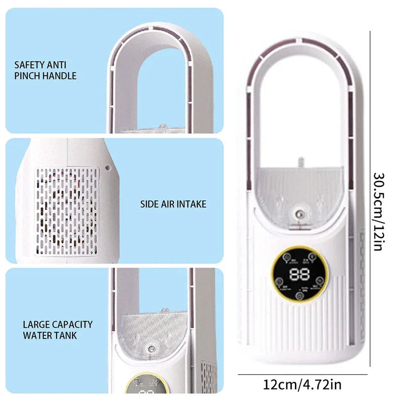 Safe Quiet Tower Fan Air Circulator Technology