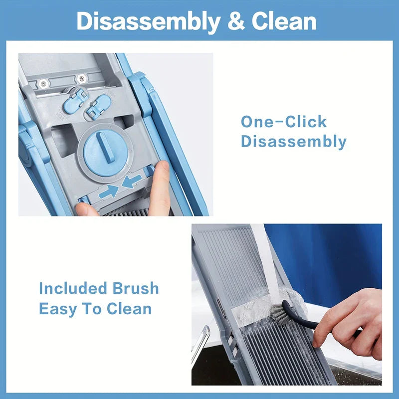 Safe Vertical Mandoline Slicer Chopper