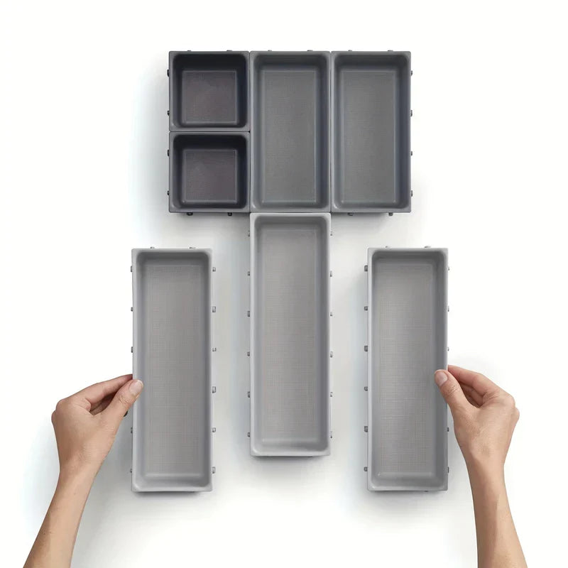 Set of Drawer Organizer Storage Bins