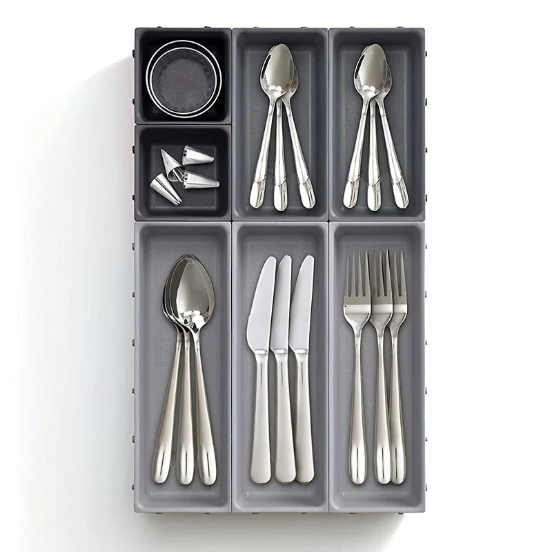 Set of Drawer Organizer Storage Bins