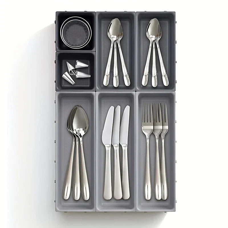 Set of Drawer Organizer Storage Bins