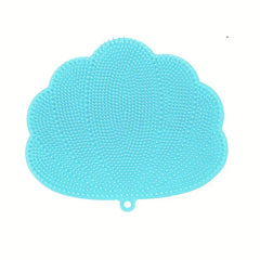 Silicone Bath Body Brush Back Scrubber Foot Massager Mat