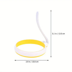 Silicone Fried Egg Pancake Ring Molds (4 Pack)