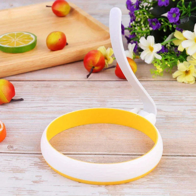 Silicone Fried Egg Pancake Ring Molds (4 Pack)