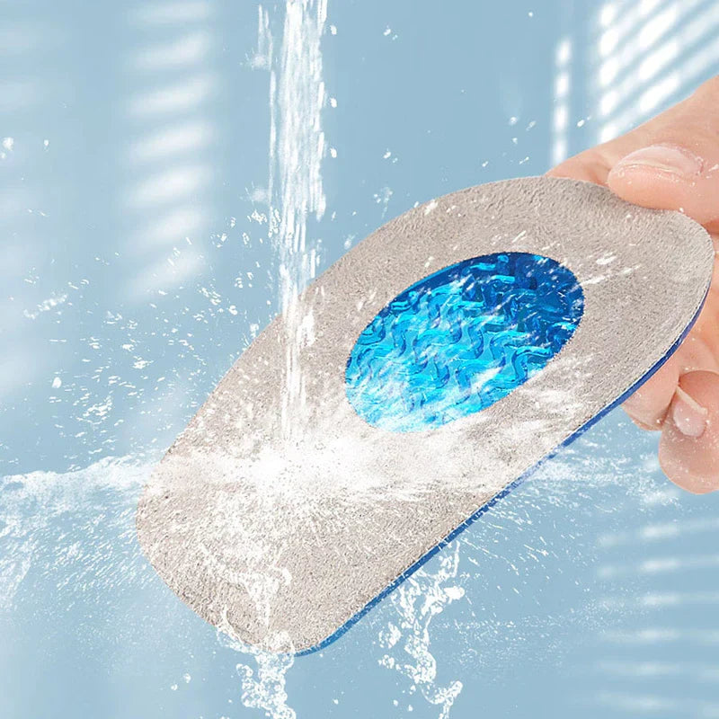 Silicone Heel Grip Liners Pads Inserts (Blister Pack)