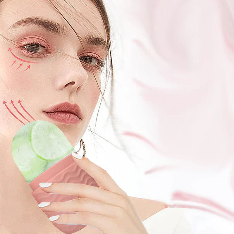 Silicone Ice Face Roller Ball Massager
