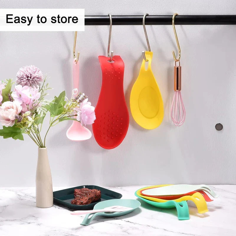 Silicone Kitchen Utensil Spoon Rest
