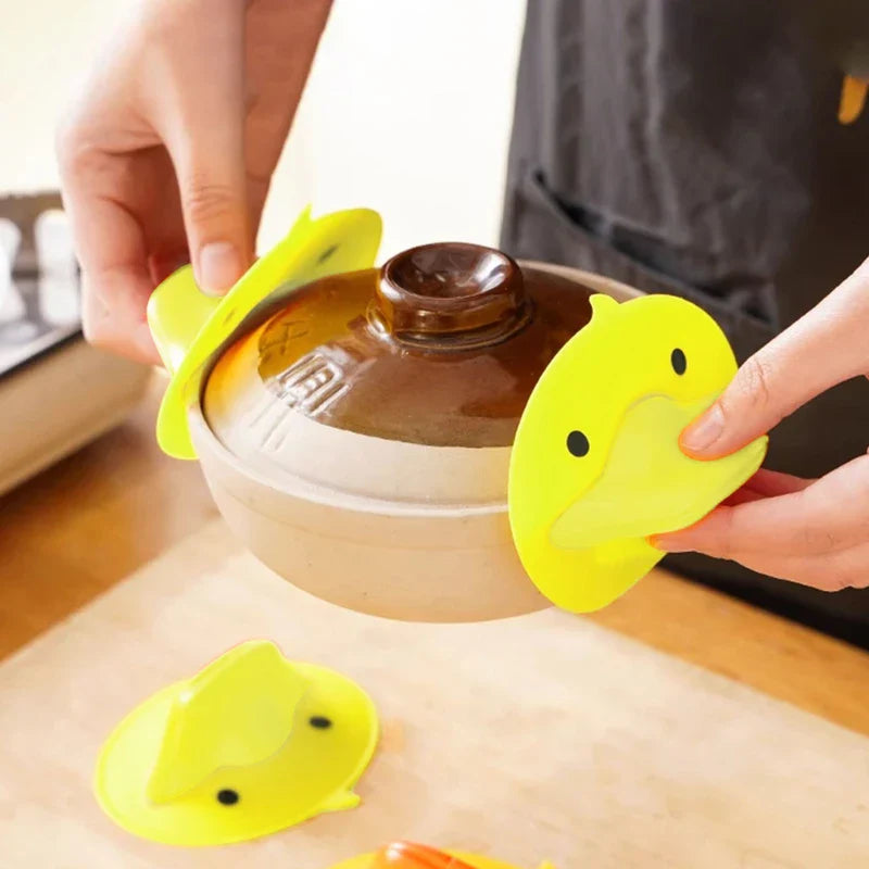 Silicone Pot Clip Handle Holder Grip