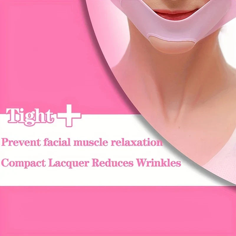 Silicone V-Line Face Lifting Slimming Strap