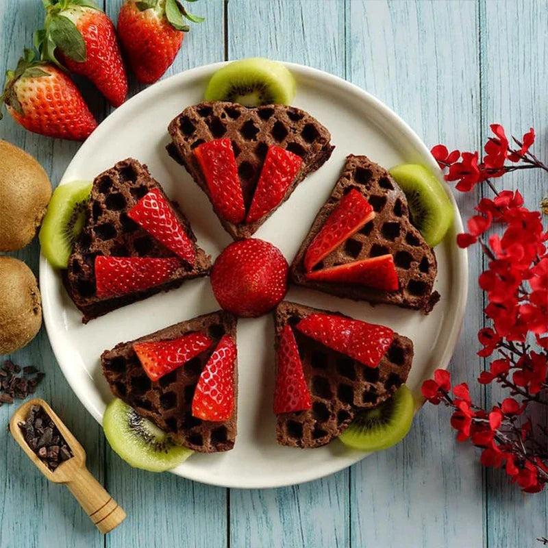 Silicone Waffle Cookie Baking Mold Pan