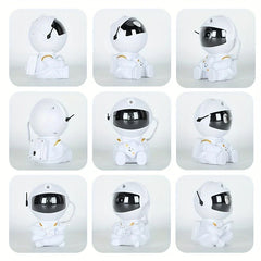 Sitting Astronaut Galaxy Star Projector Lamp
