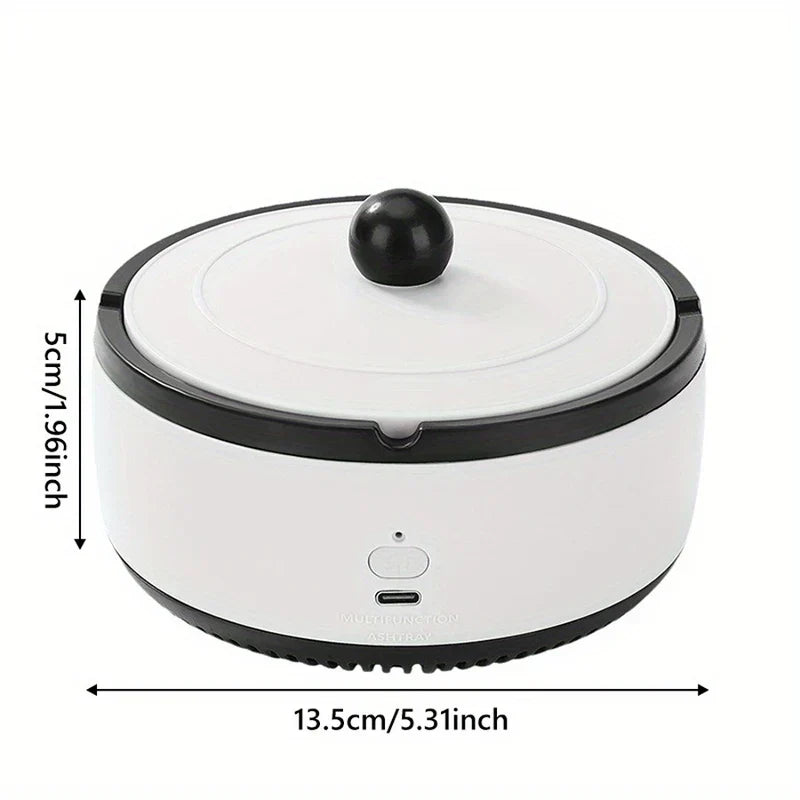 Smokeless Ashtray with Air Purifier Filter