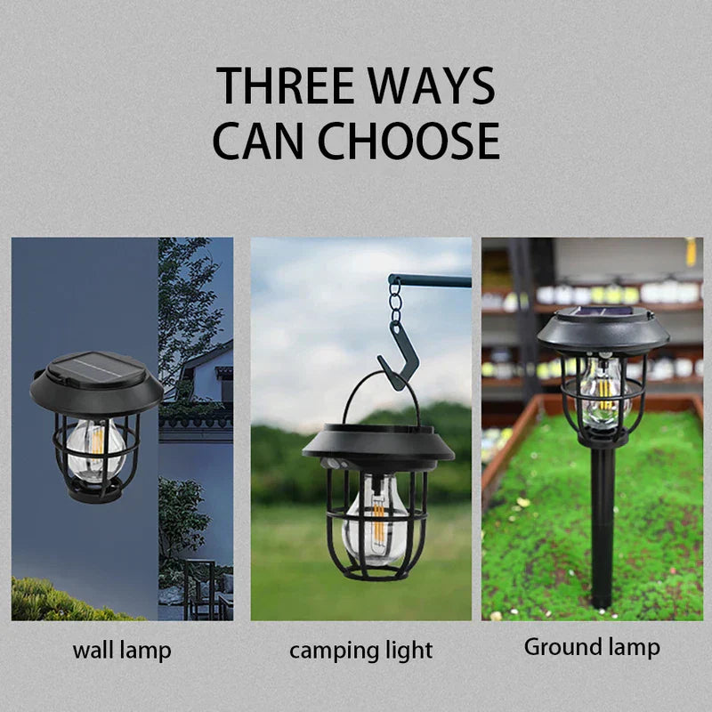 Solar Interactive Wall Light Outdoor Decor