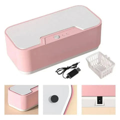 Sonic Vibration Cleaning Device For Small Items Bath