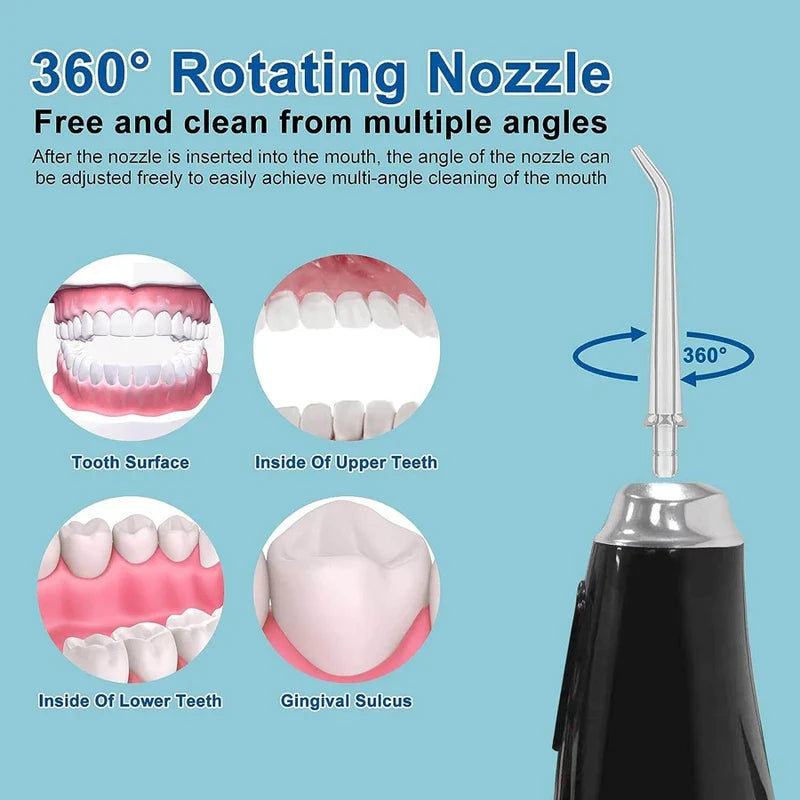 Space Capsule Design Water Flosser Oral Irrigator