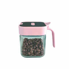 Spice Jar Container With Stainless Steel Lid