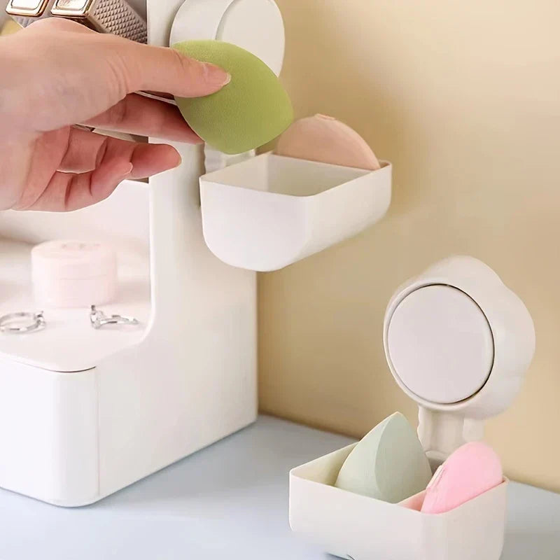 Suction Cup Wall Mount Beauty Sponge Holder