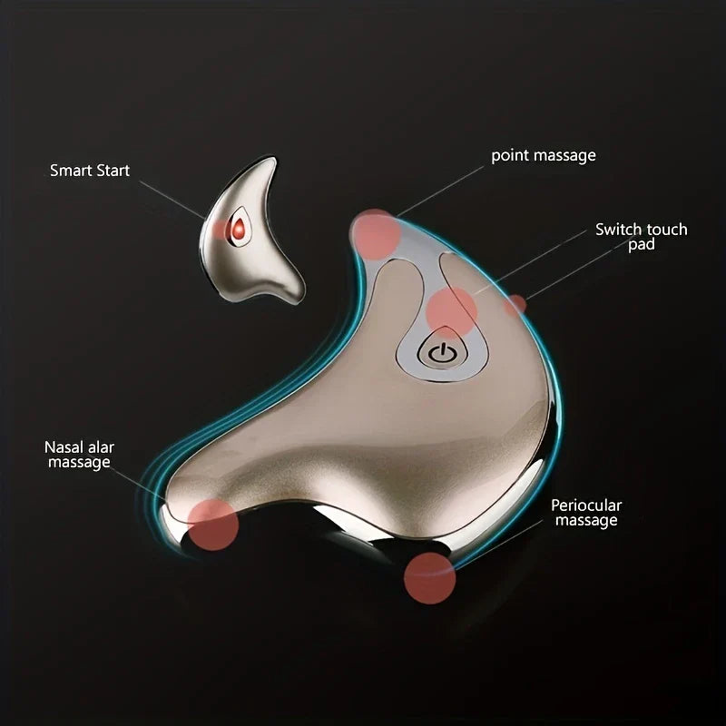 T-Shape Electric Facial Massager Energy Beauty Bar