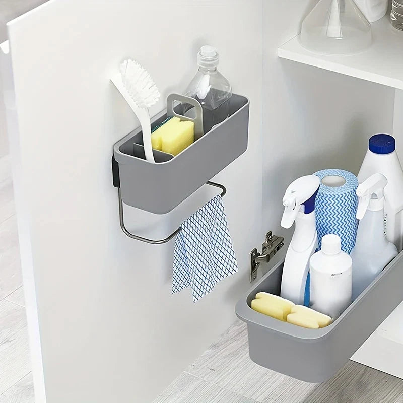 Telescopic Kitchen Sink Organizer Rack Drainer Shelf