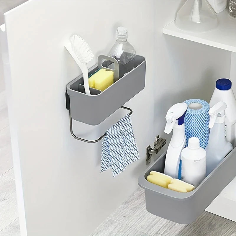 Telescopic Kitchen Sink Organizer Rack Drainer Shelf