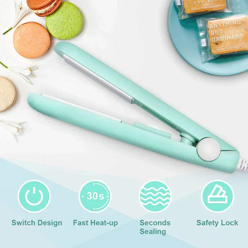 Travel Size Snack Chip Bag Closing Sealing Tool