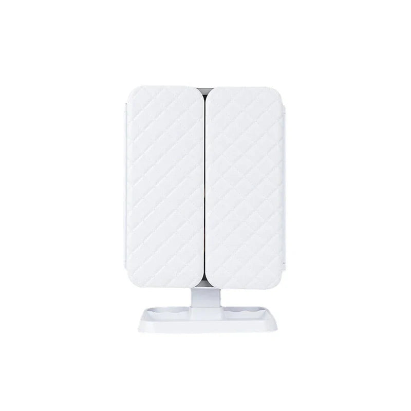 Tri-Fold Led Vanity Makeup Mirror