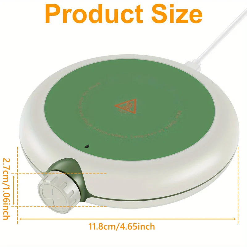 USB Electric Coffee Mug Warmer Plate for Desk