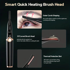 USB Rechargeable Heated Eyelash Curler