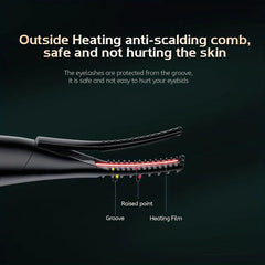 USB Rechargeable Heated Eyelash Curler