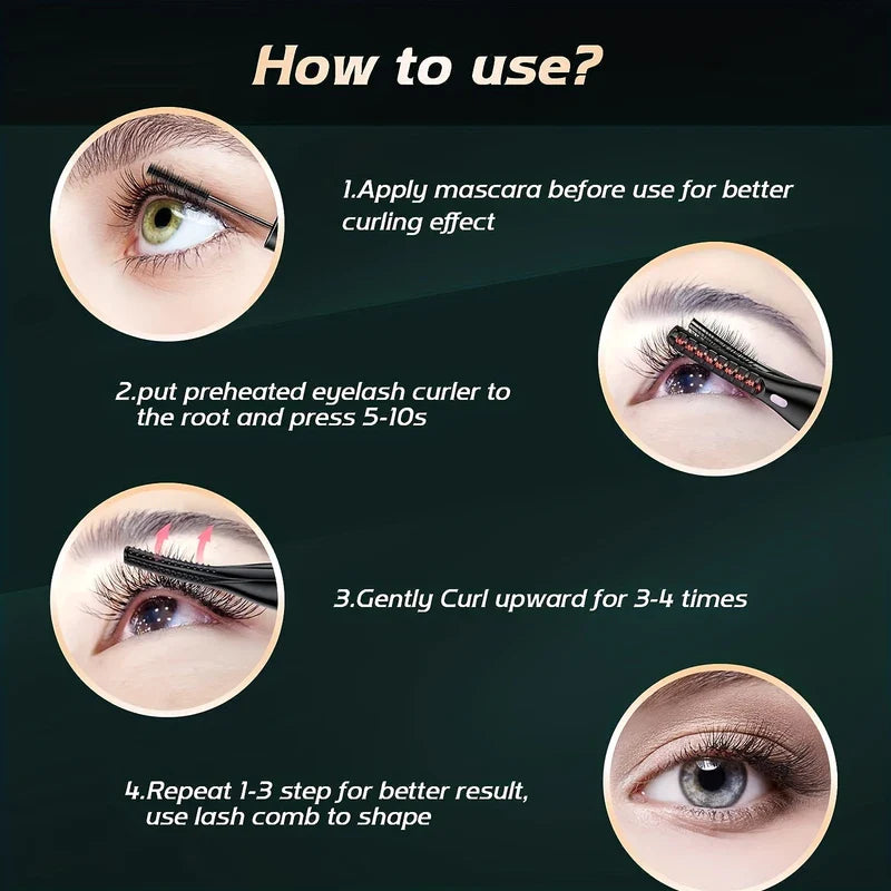 USB Rechargeable Heated Eyelash Curler