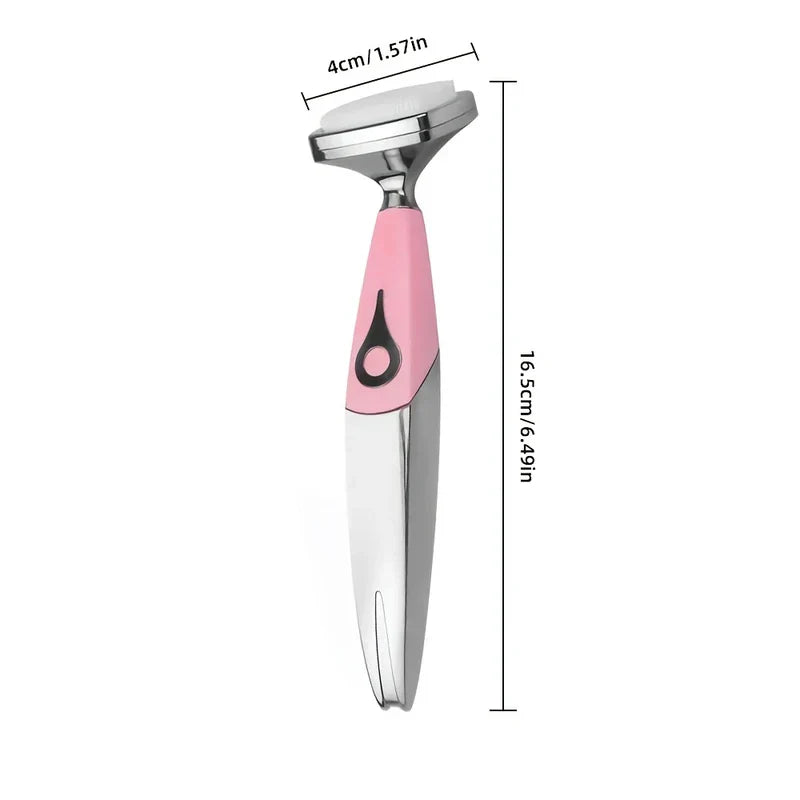 Ultrasonic Vibration Facial Cleanser Scrubber Spatula