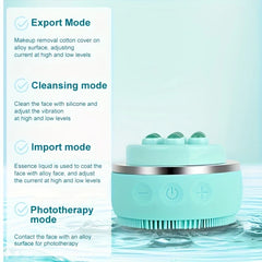 Vibrating Facial Brush with Graphene Heat USB