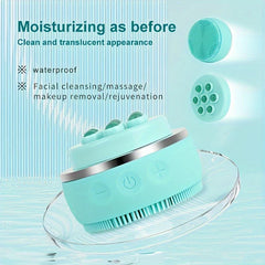 Vibrating Facial Brush with Graphene Heat USB