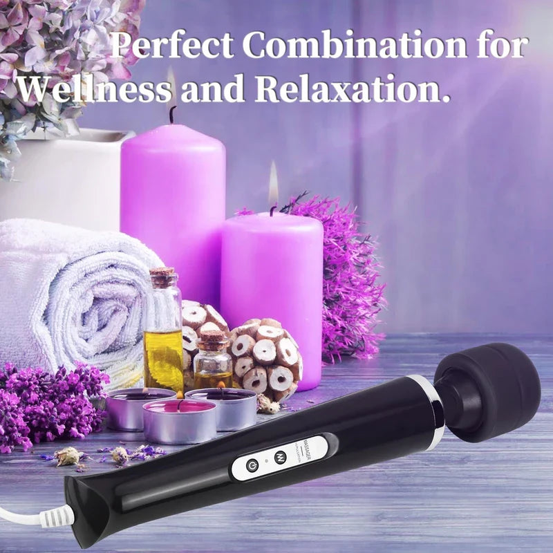 Vibrating Massage Stick Wand Roller Deep Tissue