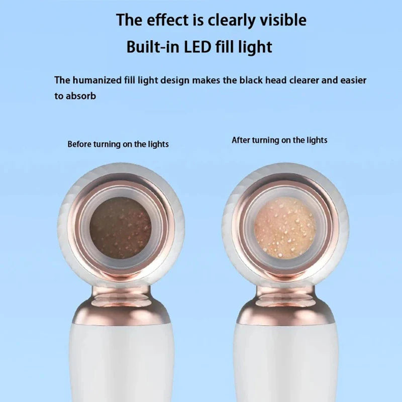 Visual Pore Cleaner Vacuum With Camera Interface