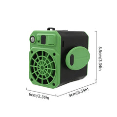 Wearable Waist Clip Fan Usb Portable Belt Fan