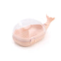 Whale Shape Soap Dish Holder Self-Draining