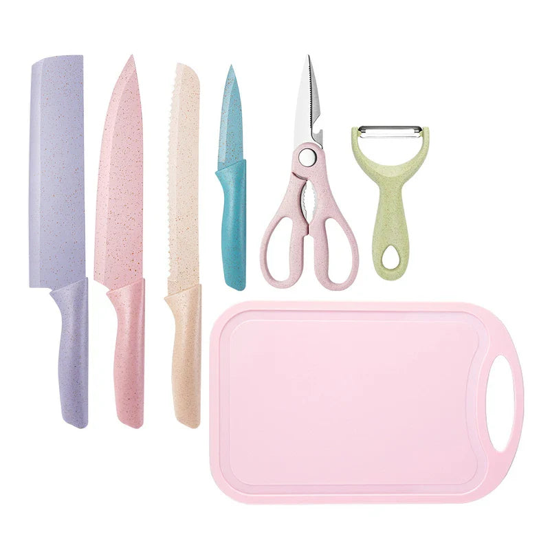Wheat Straw Craft Box With Cutting Board Lid