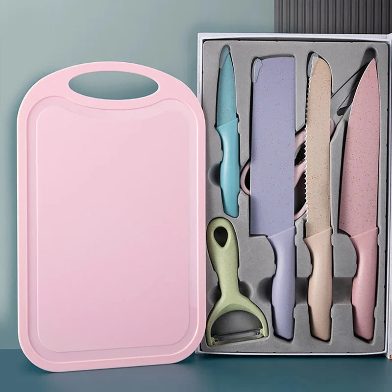 Wheat Straw Craft Box With Cutting Board Lid