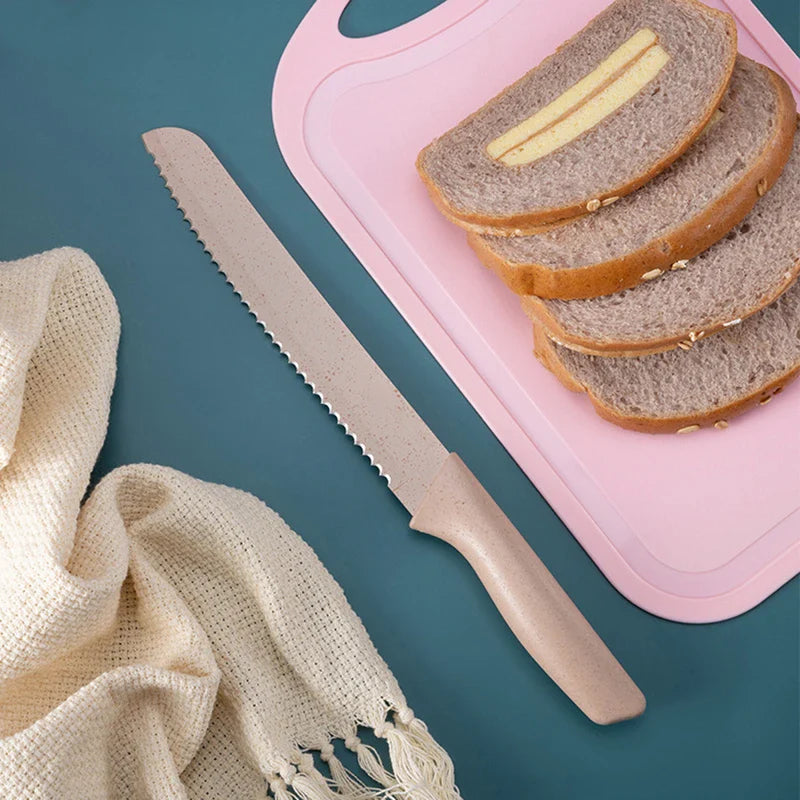 Wheat Straw Craft Box With Cutting Board Lid