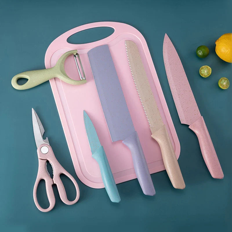 Wheat Straw Craft Box With Cutting Board Lid