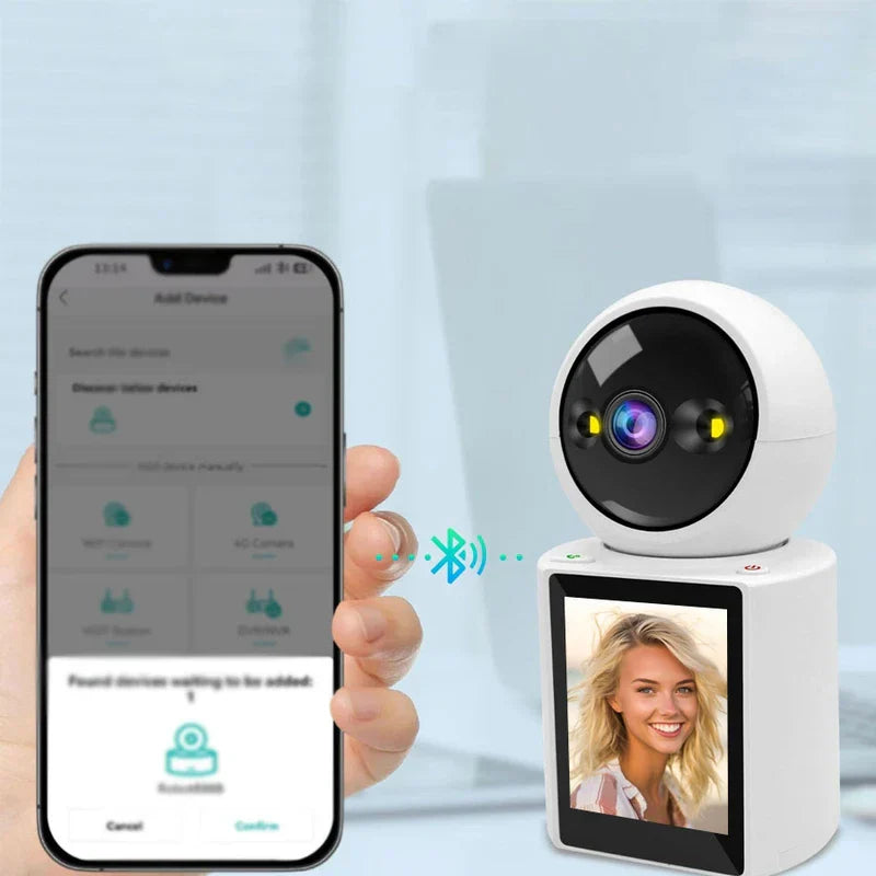 Wifi Pan Tilt Security Camera Video Call Function