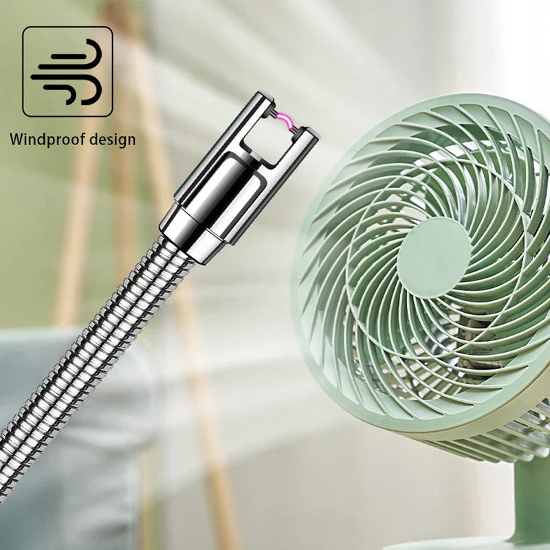 Windproof Flameless Plasma Lighter Electronic