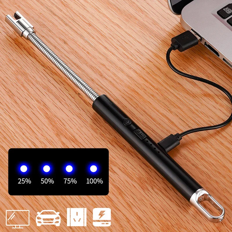 Windproof Flameless Plasma Lighter Electronic
