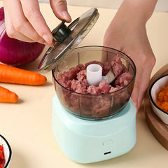 Wireless Mini Electric Food Chopper Processor