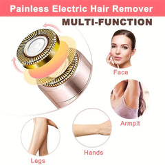 Women's 4-in-1 Electric Shaver Epilator Trimmer Kit